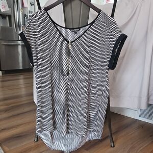 Express Monochrome Patterned Blouse